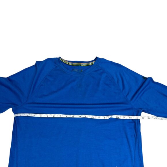 Smartwool Long Sleeve Blue Size Medium - Picture 7 of 8